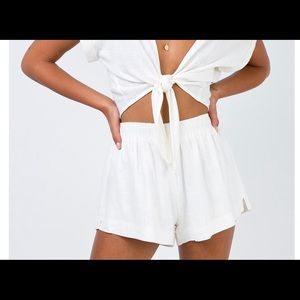 Princess Polly flowy beach shorts